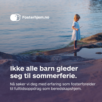 Beredskapshjem – vi søker deg med erfaring som fosterforelder